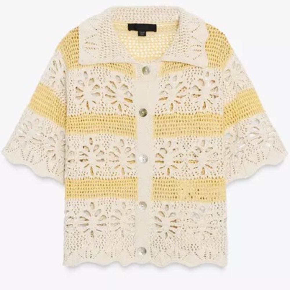 Zara Crochet Top